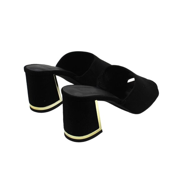 H Halston Women's black Sandals - Picture 3 of 8